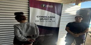 RESISTENCIARECUPERARON UN TELEVISOR SUSTRAÍDO Y DETUVIERON A UNA MUJER